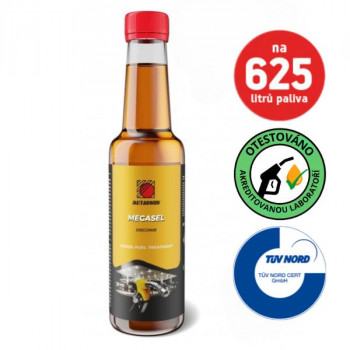 Metabond Megasel aditivum do nafty - NOVINKA! 625 l ošetřeného paliva.