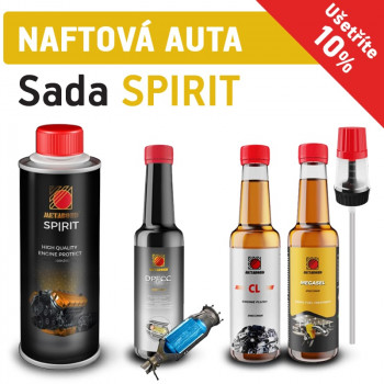 Kompletní ošetření pro naftová auta se slevou -10 % - verze SPIRIT